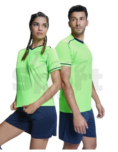 ROLY COMPLETO CALCIO UNITED VERDE FLUO BLU