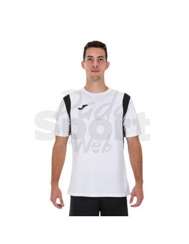 JOMA T-SHIRT M/C DINAMO BIANCO NERO