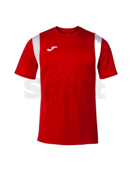 JOMA T-SHIRT M/C DINAMO ROSSO BIANCO