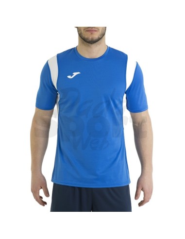 JOMA T-SHIRT M/C DINAMO AZZURRO BIANCO