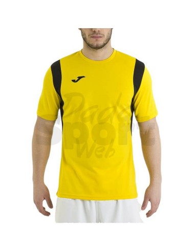 JOMA T-SHIRT M/C DINAMO GIALLO NERO
