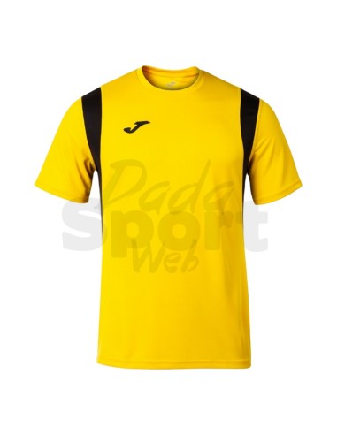 JOMA T-SHIRT M/C DINAMO GIALLO NERO