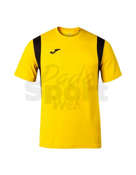 JOMA T-SHIRT M/C DINAMO GIALLO NERO