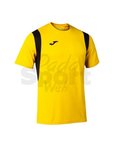 JOMA T-SHIRT M/C DINAMO GIALLO NERO