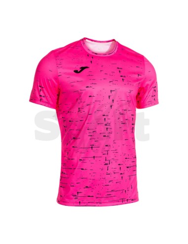 JOMA MAGLIA CALCIO PRO TEAM ROSA FLUO NERO