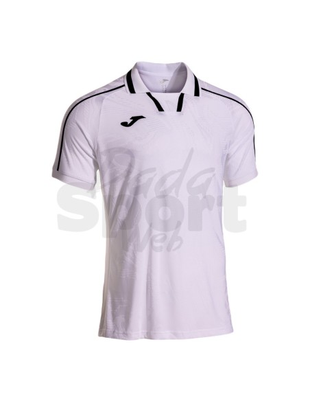 MAGLIA CALCIO JOMA FIT ONE BIANCO NERO