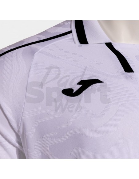 MAGLIA CALCIO JOMA FIT ONE BIANCO NERO