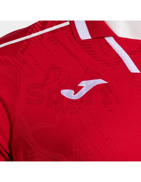 MAGLIA CALCIO JOMA FIT ONE ROSSO BIANCO