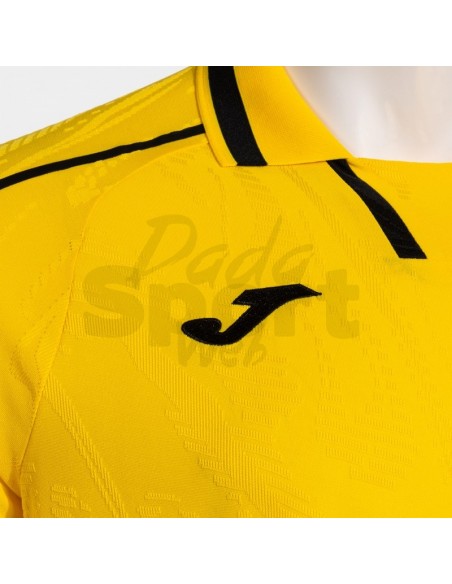 MAGLIA CALCIO JOMA FIT ONE GIALLO NERO