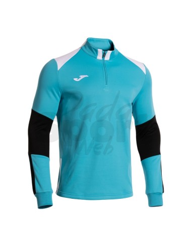 JOMA FELPA DANUBIO IV TURCHESE FLUO NERO