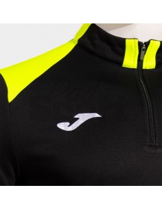 JOMA FELPA DANUBIO IV NERO GIALLO FLUO 2
