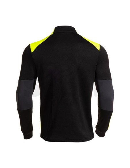 JOMA FELPA DANUBIO IV NERO GIALLO FLUO