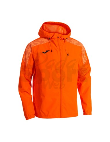 JOMA IMPERMEABILE CHAMPIONS VIII ARANCIO FLUO