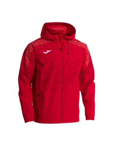 JOMA IMPERMEABILE CHAMPIONS VIII ROSSO