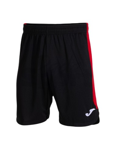 JOMA PANTALONCINO GLASGOW II NERO ROSSO