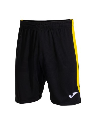 JOMA PANTALONCINO GLASGOW II NERO GIALLO