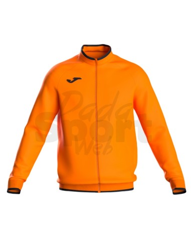 JOMA FELPA COMBI PREMIUM ARANCIO NERO
