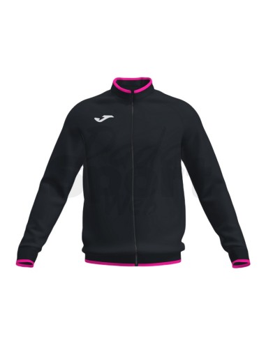 JOMA FELPA COMBI PREMIUM NERO ROSA FLUO
