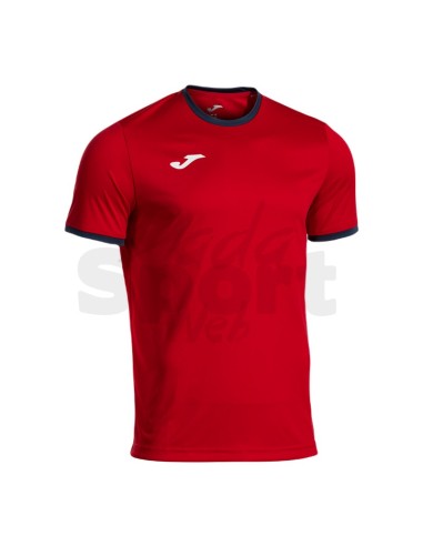 JOMA MAGLIA MANICA CORTA COMBI PREMIUM ROSSO BLU