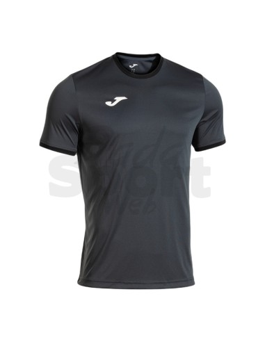 JOMA MAGLIA MANICA CORTA COMBI PREMIUM ANTRACITE NERO