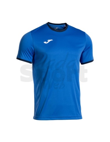 JOMA MAGLIA MANICA CORTA COMBI PREMIUM AZZURRO BLU