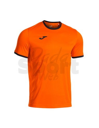 JOMA MAGLIA MANICA CORTA COMBI PREMIUM ARANCIO NERO