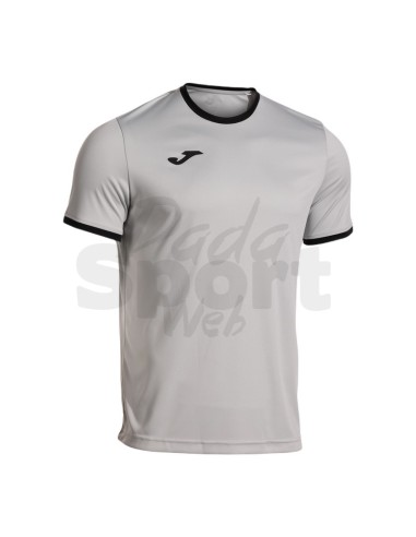 JOMA MAGLIA MANICA CORTA COMBI PREMIUM GRIGIO NERO