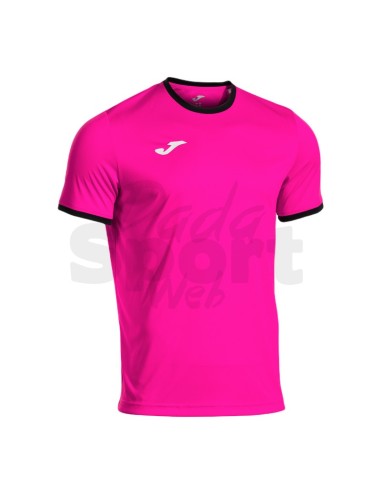 JOMA MAGLIA MANICA CORTA COMBI PREMIUM FUXIA NERO