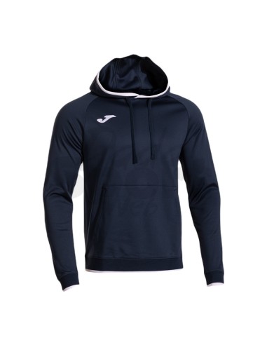 JOMA FELPA CON CAPPUCCIO COMBI PREMIUM BLU BIANCO