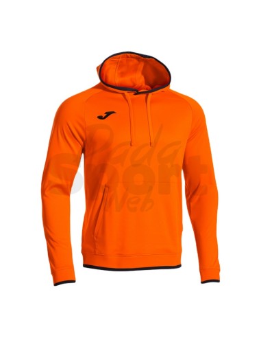 JOMA FELPA CON CAPPUCCIO COMBI PREMIUM ARANCIO...