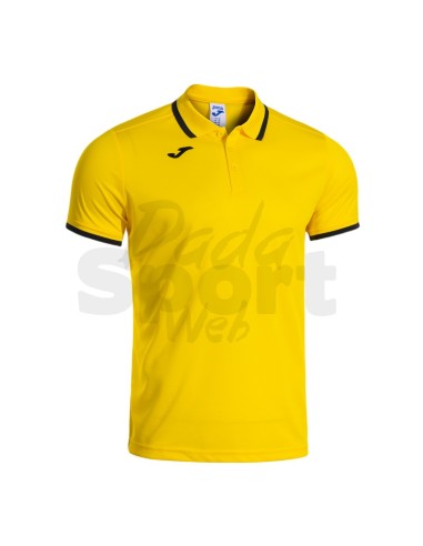 JOMA POLO COMBI PREMIUM GIALLO NERO