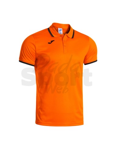 JOMA POLO COMBI PREMIUM ARANCIONE NERO