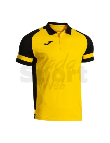 JOMA POLO LIDER MAN GIALLO NERO