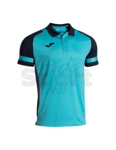 JOMA POLO LIDER MAN TURCHESE BLU