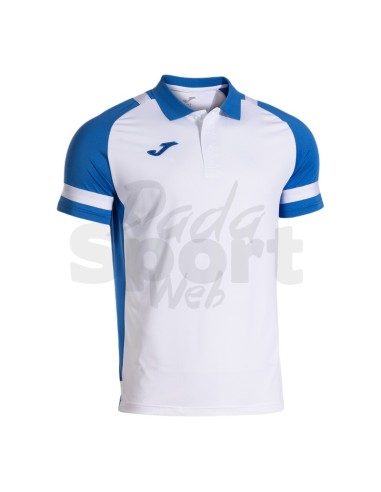 JOMA POLO LIDER MAN BIANCO AZZURRO