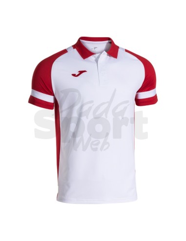 JOMA POLO LIDER MAN BIANCO ROSSO