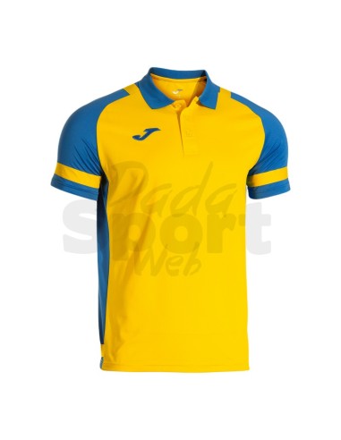 JOMA POLO LIDER MAN GIALLO AZZURRO