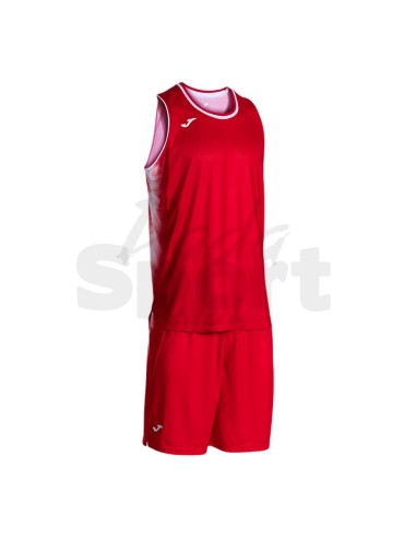JOMA SET FINAL FOUR MAN ROSSO BIANCO