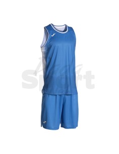 JOMA SET FINAL FOUR MAN AZZURRO BIANCO