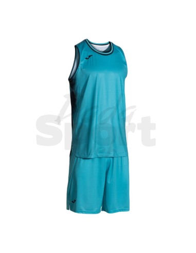 JOMA SET FINAL FOUR MAN TURCHESE FLUO