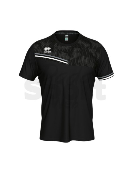 ERREA MAGLIA EVAN NERO ANTRACITE BIANCO