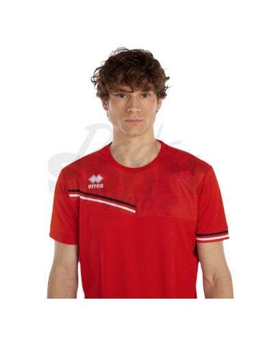 ERREA MAGLIA EVAN ROSSO NERO BIANCO