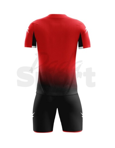 ZEUS KIT CALCIO VENUS ROSSO NERO