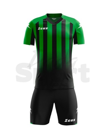 ZEUS KIT CALCIO VENUS VERDE NERO