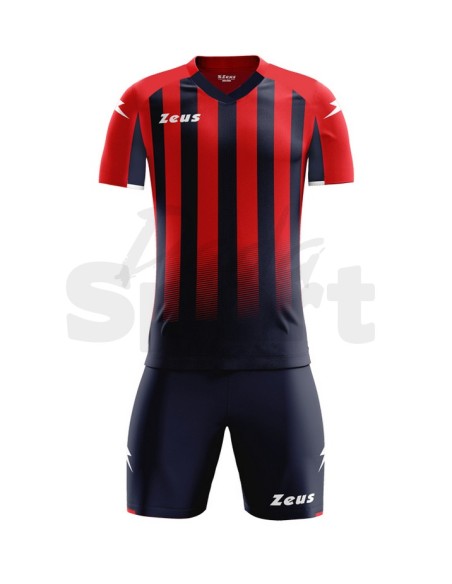 ZEUS KIT CALCIO VENUS ROSSO BLU