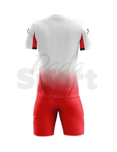ZEUS KIT CALCIO VENUS ROSSO BIANCO