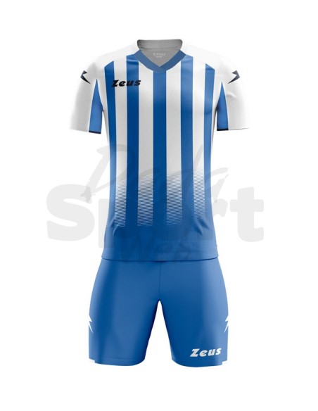 ZEUS KIT CALCIO VENUS AZZURRO BIANCO