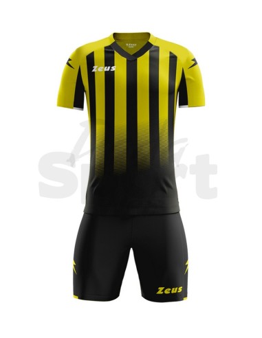 ZEUS KIT CALCIO VENUS GIALLO NERO