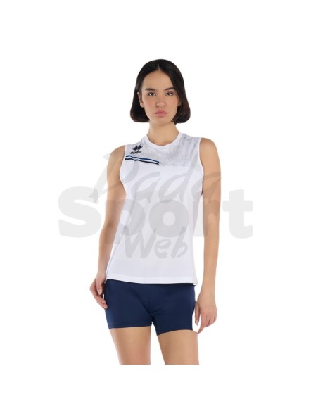 ERREA CANOTTA ELOY BIANCO AZZURRO BLU