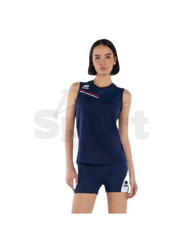 ERREA CANOTTA ELOY BLU ROSSO BIANCO